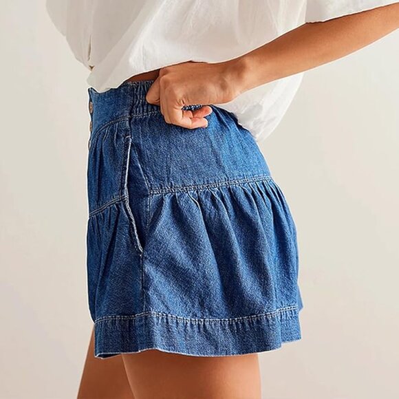 Shauna Tiered Shorts - Picture 11 of 12